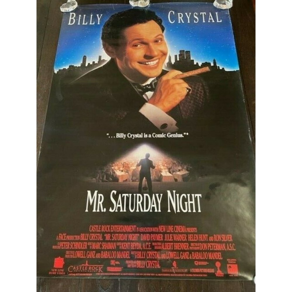 Movie Theater Cinema Poster Lobby Card 1992 Mr Saturday Night Billy Crystal vtg